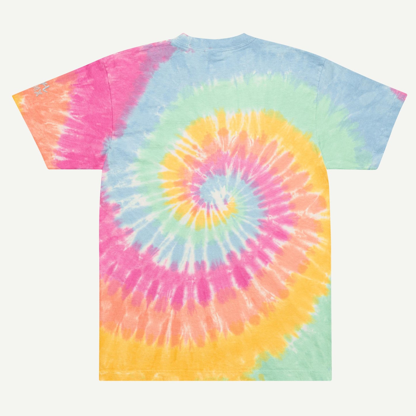 Make Cool Shit Oversized Tie-Dye Tee