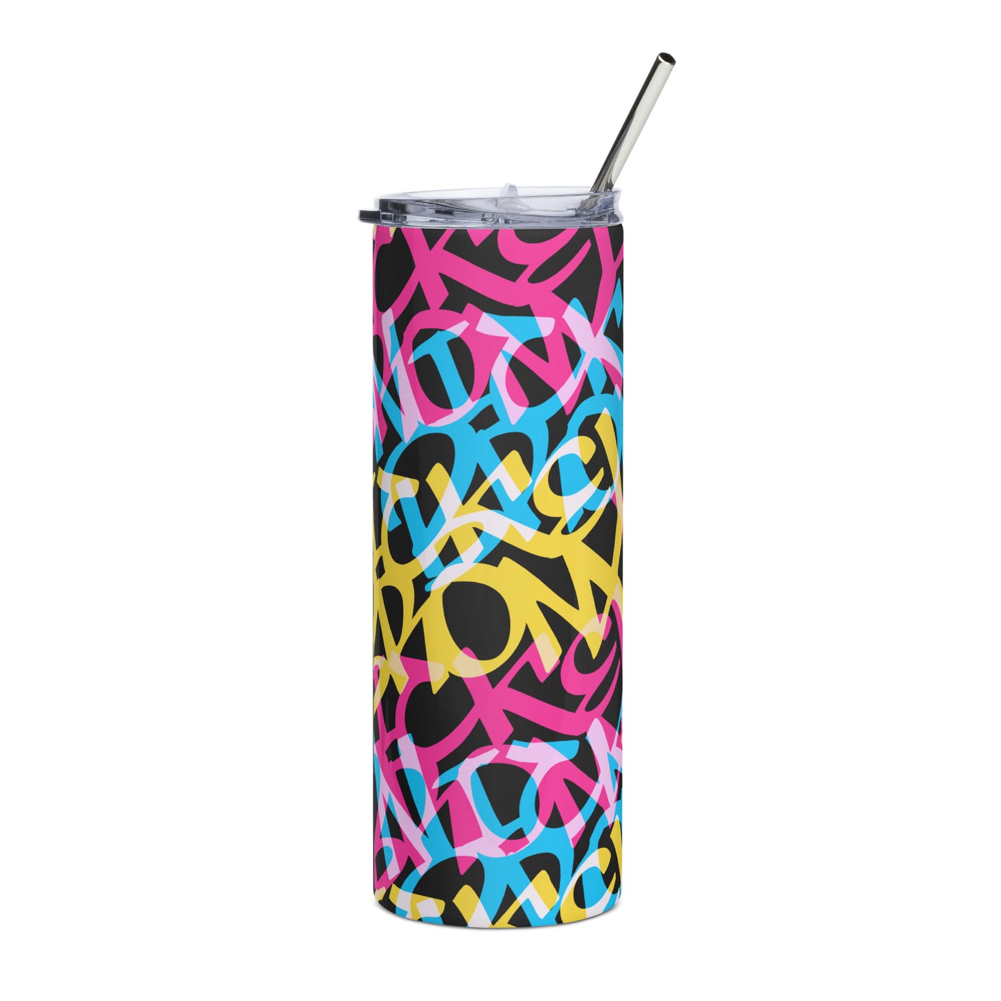 Colorful Pattern Stainless Steel Tumbler